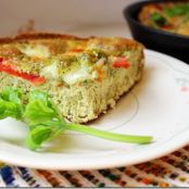 Pesto and Tomato Frittata