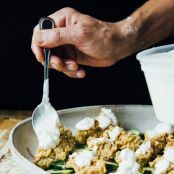 Fried Oysters with Cucumbers and Pickled Pepper Mayonnaise