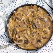 Russian Beef Stroganoff