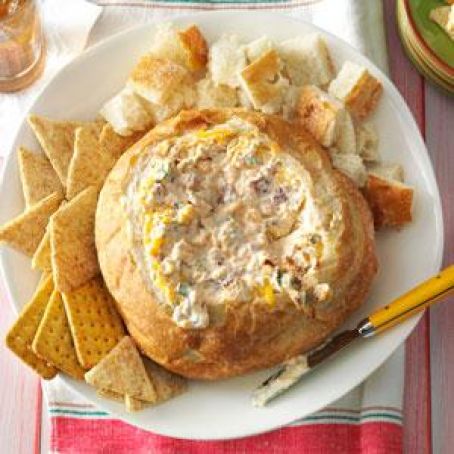 Warm Bacon Cheese Spread Recipe