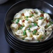 Simple & Creamy Shrimp Tortellini