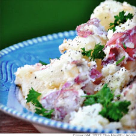 Positively The Best Potato Salad with Parsley Pesto