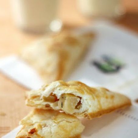 Rosemary Apple Turnovers with Honey