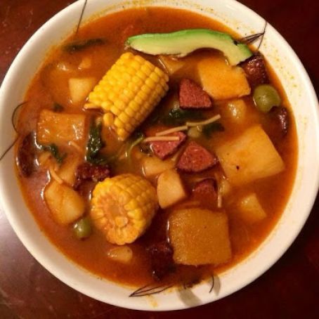 Salami Soup/Sopa De Salchichon