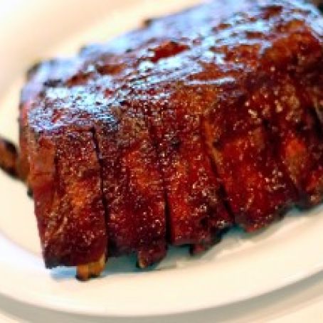 BBQ Ribs (baked in vinegar)