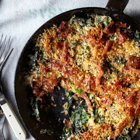 Collard Green Gratin