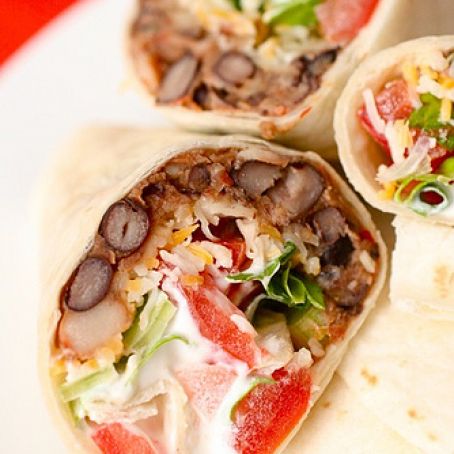 Spicy Bean Burritos