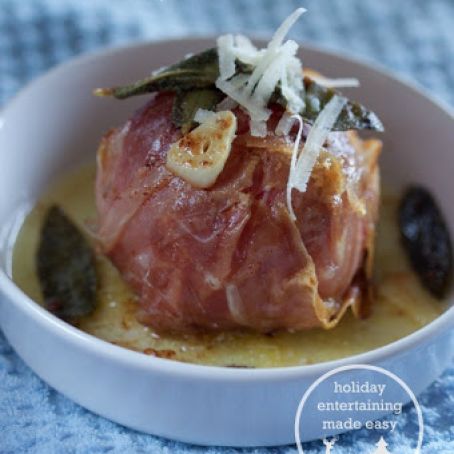 prosciutto wrapped tomato