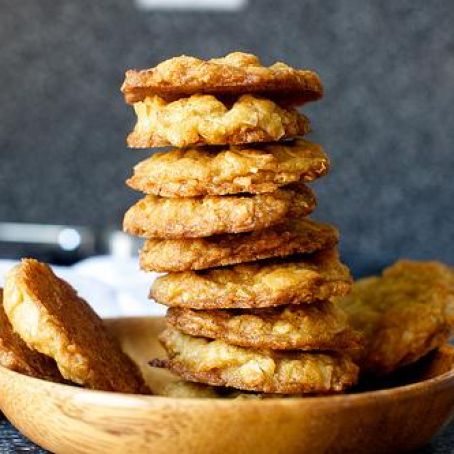 Coconut Brown Butter Cookies