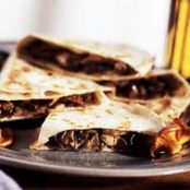 Exotic Mushroom and Goat Cheese Quesadillas