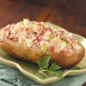 Reuben Baked Potatoes Recipe