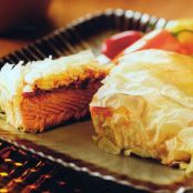 Baked Salmon in Phyllo