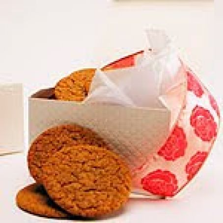 cookie - Ginger Molasses Crinkle Cookies