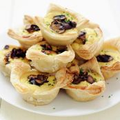 Savoury Cauliflower Custard Tarts