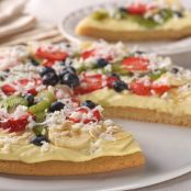 Fruit-Topped Sugar Cookie Dessert Pizza