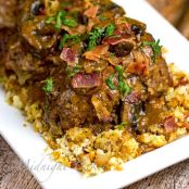 Slow Cooker Stuffed Beef Rolls