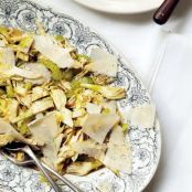 Raw Artichoke, Celery, and Parmesan Salad