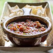 Fire Roasted 15 Minute Salsa