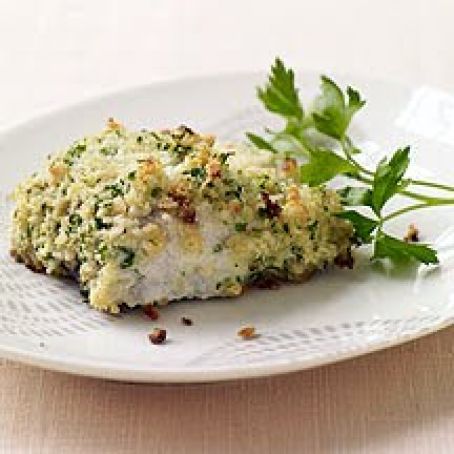 Nut Crusted Mahi-Mahi