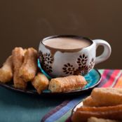 XOCO Churros with Mexican Hot Chocolate