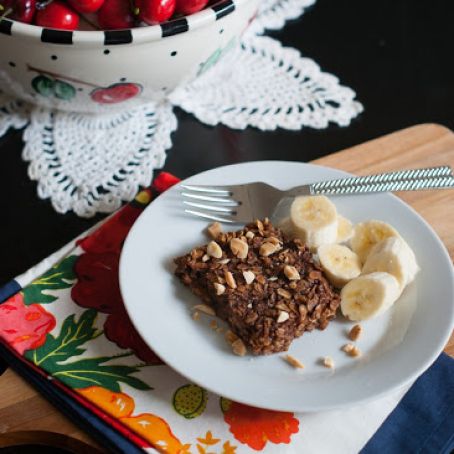 Baked Nutella Oatmeal