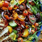 Greek Grilled Chicken Salad