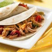Slow Cooker Pulled-Pork Fajitas