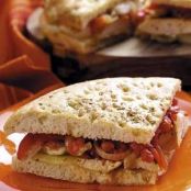 Roasted Pepper Chicken Sandwiches