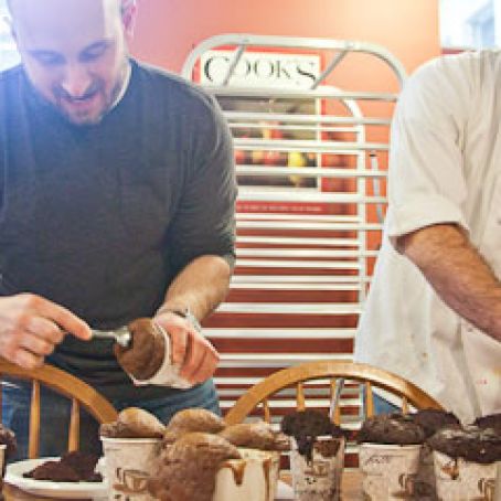 Coffee Mug Molten Chocolate Cake for Two