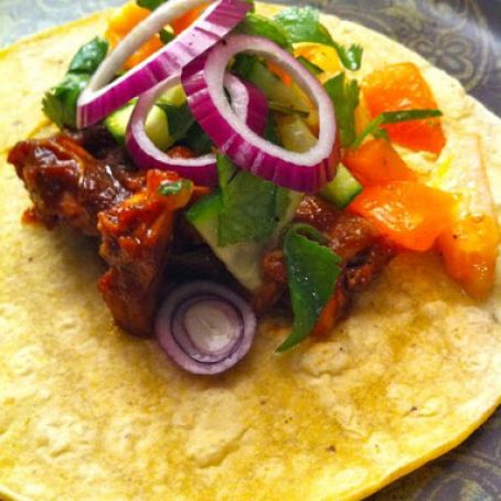 Tacos-Chicken 'BBQ'