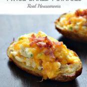 BACON JALAPENO POPPER TWICE BAKED POTATOES