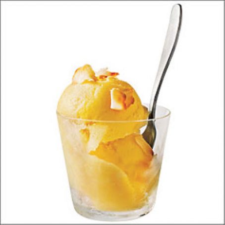 Mango-Coconut Sherbet