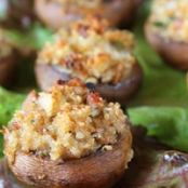 Stuffed Mushrooms With Ricotta Surprise