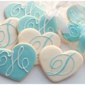 Monogrammed Sugar Cookies