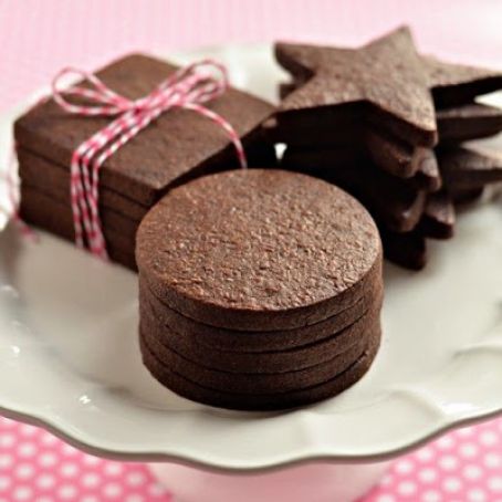 Perfect Dark Chocolate Sugar Cookies