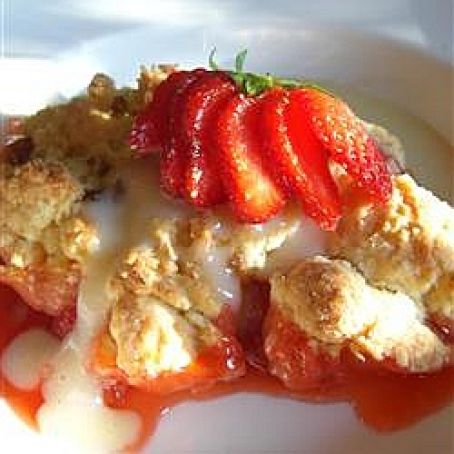Strawberry Cobbler