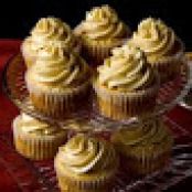 Spiced Apple Cupcakes with Maple Buttercream