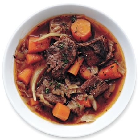 Slow-Cooker Carrot & Beef Stew