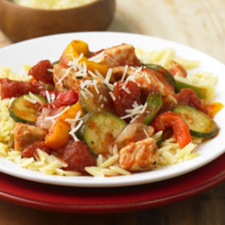 Italian Chicken-Zucchini Skillet