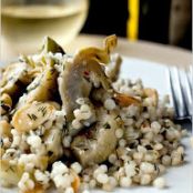 FREGOLA w/ARTICHOKE, FETA & TSTD ALMONDS