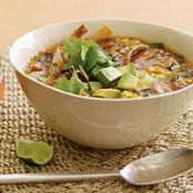 Corn and Salsa Tortilla Soup
