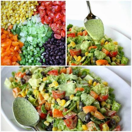 Healthy Southwestern Chopped Salad