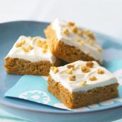 Nutty Carrot Cake Bars