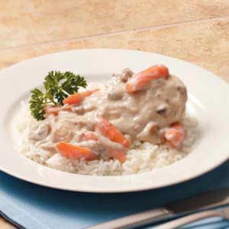 Creamy Chicken and Carrots Recipe