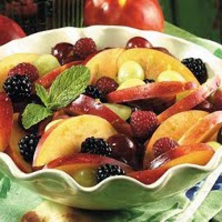 Refreshing Ginger Fruit Salad