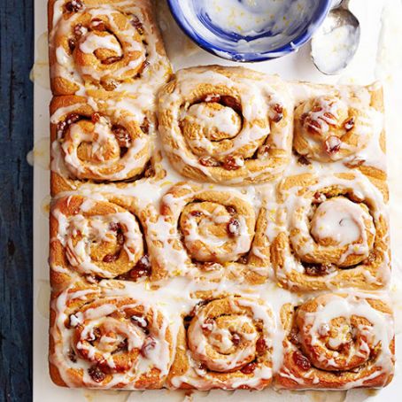 Lemon-Honey Sweet Rolls