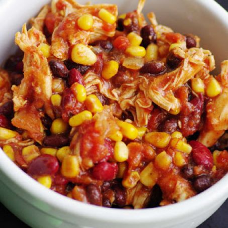 Crock Pot Chicken Taco Chili