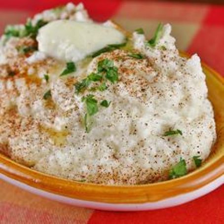 Garlic Mashed Cauliflower