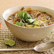 Corn and Salsa Tortilla Soup