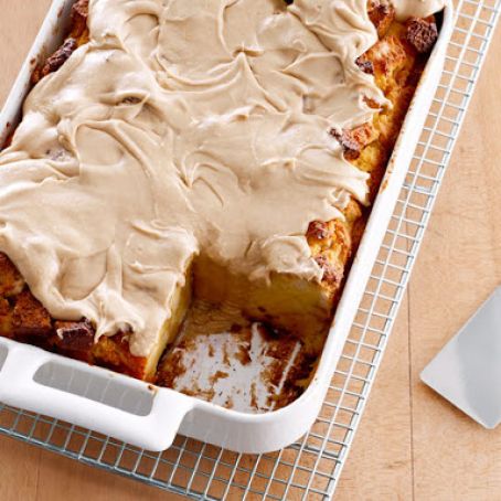 Butterscotch Krimpet Bread Pudding